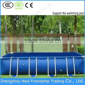 China Pvc Tarps Fabric Support Swimming Pool With High Quality thumbnail-6