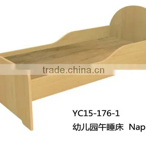 Kindergarten Wood Single Cot Bed/Nap Cots/Stackable Cots thumbnail-1