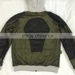 KEVLAR ARAMID Lined Protective Motorcycle Hoodies thumbnail-4