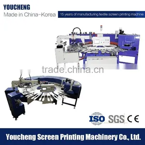 Wholesale Cotton Carousel Custom Screen Printing Machine for Socks and Gloves thumbnail-1