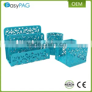 EasyPAG Multifunction 3 in 1 Colorful Executive Office Desk Organizer Set thumbnail-5