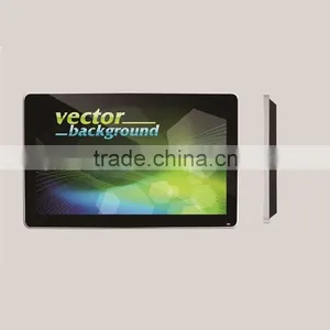 19 Inch LED Digital Signage Touch Screen Interactive Advertising Display With Android OS Bluetooth 4.0 Kiosk Tablet for Elevator thumbnail-1