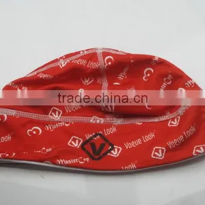 Red Print Swimming Cap thumbnail-1
