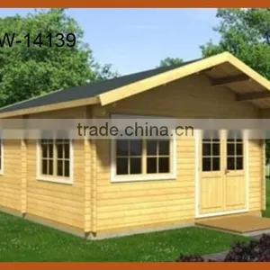 Small Wood Log Cabin For One Bedroom With Toilet One Kitchen thumbnail-1