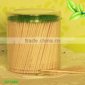 Nature Transparent Soft PP Jar Mint Wooden Toothpicks With High Quality thumbnail-1