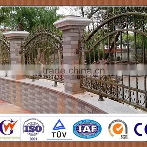 Exterior Metal Elegant Fence Railing Designs thumbnail-1