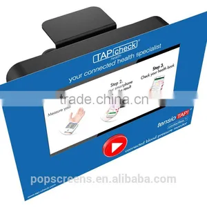 7inch S070A Motion Sensor Activated LCD Advertising Media Player Stopper thumbnail-6