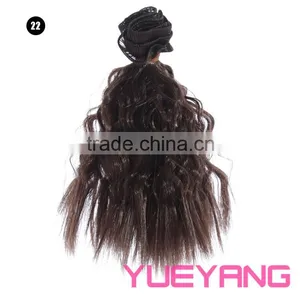 Red Wine Color Twisted Curl Braiding Hair Extensions thumbnail-6