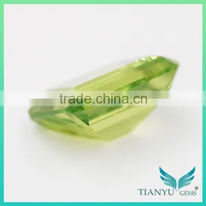 Loose Synthetic Gemstone #139 Emerald Cut Nanosital Stone Wholesale Price thumbnail-3