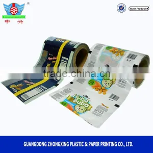 Food Grade Food Packaging Plastic Film Roll for Snack Packaging thumbnail-2