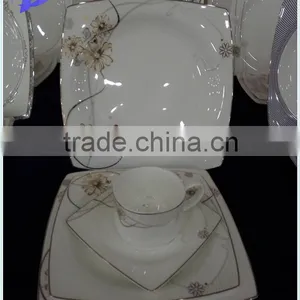 45% Bone China 86 PCS Porcelain Dinner Set thumbnail-2