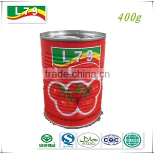 High Quality Canned Tomato Paste 400g thumbnail-1