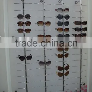 Wall Mounted Sunglasses Display;locking Spectacles Display Rack;eyeglasses Dispaly Shelf thumbnail-2