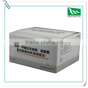Most Cheap Customized Printing White Paper Board Child Resistant Pill Box thumbnail-1