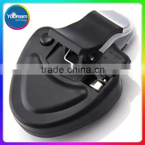 Black Universal Fishing Alarm Electronic Fish Bite Alarm Finder Sound Alert LED Light Clip On Fishing Rod thumbnail-3