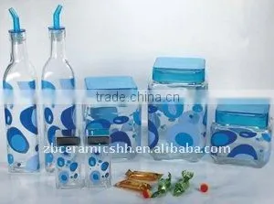 Oil Glass Bottle and Kitchen Glassware thumbnail-3