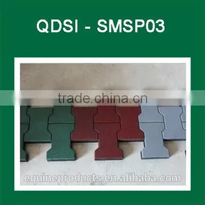 Interlocking Horse Stall Tile,rubber Paver thumbnail-1