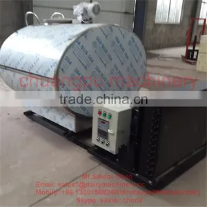 1Ton Milk Cooler Machine For Milk Processing Machinery thumbnail-1