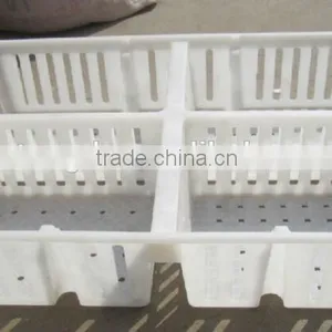 Plastic Circulating Stackable Transport Poultry Cage/Box/Crats for Child Chicken thumbnail-2