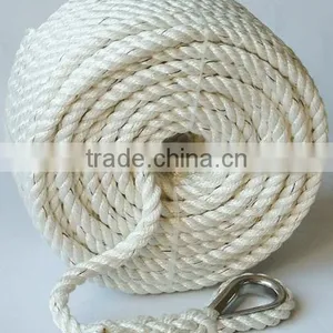 Twist Rope Type and Nylon Material 3-strand Polypropylene Twisted Marine Ropes thumbnail-1