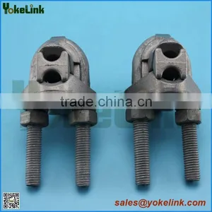 Galvanized Steel Single U Bolt Loop Deadend Clamp thumbnail-1