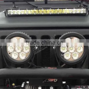 70W 6" Car Driving Light off Road Powersports Tractor Truck Emergency Vehicles Heavy Equipments Working Light thumbnail-5