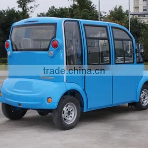 48V 4-5 Seats Electric Golf Cart Tourist Car Passenger Mini Car With Doors thumbnail-5