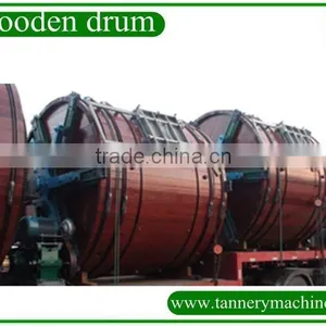 Supply Overloading Wooden Drum Soaking/Liming/Tanning thumbnail-4