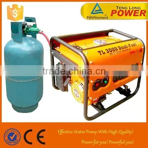 2015 New Portable Dual Fuel Gasoline LPG Generator From 2kw to 7kw thumbnail-1