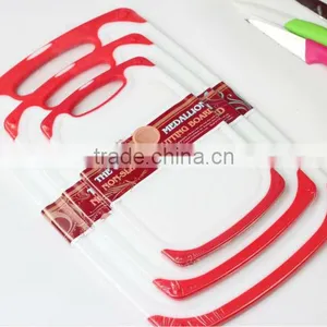 3 in 1 Set Antibacterial Non-slip Plastic Chopping Block thumbnail-1