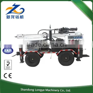 Economical Hot Exported 260m Portable Small Deep Hydraulic Water Well Drilling Rig thumbnail-6