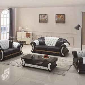 2017 New Design Sofa Classic Leather Sofa thumbnail-2