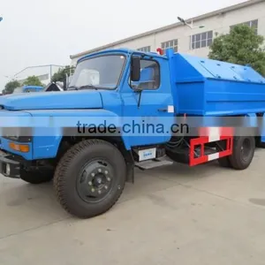 DONGFENG 4*2 Detachable Compartment Garbage Truck 6 Ton thumbnail-1