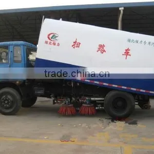 Chengli 4x2 Dongfeng Euro3 190hp 10 Tons RHD Sweeper Truck thumbnail-4