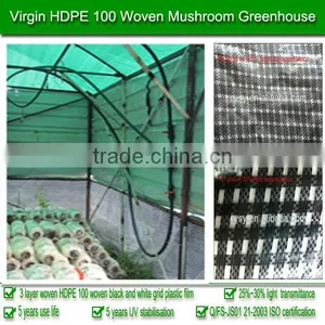 5-year Use Life and UV Stabilized HDPE 200 Micron Plastic Film or Sheeting for Mushroom Greenhouse Tunnels Used With Low Price thumbnail-1