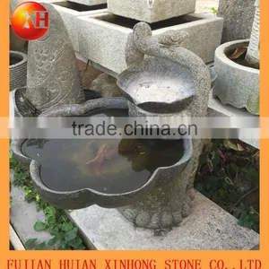 Outdoor Water Fountain With Flower Swimming Pool thumbnail-2
