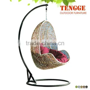 Leisure Rattan Patio Indoor Indian Swing thumbnail-1