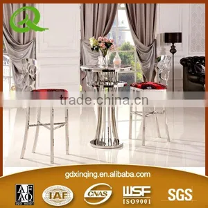 01#wholesale Gold Stainless Steel Commercial Bar Stool thumbnail-5