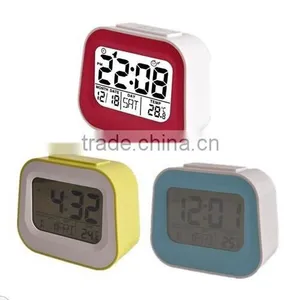 Smart Talking Alarm Clock, Natural Music LCD Calender Alarm Clock thumbnail-1