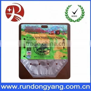 Stand Up Pouch Fruit Packaging Bag With Handle thumbnail-1