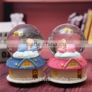 Resin Pig Snowflake Snow Globe Wholesale Birthday Gift for Kids thumbnail-1