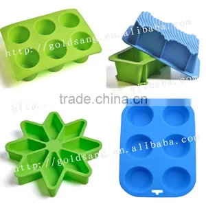 Hot Sale Rose Silicone Cake Mold 6 Checks Cake Mould thumbnail-6