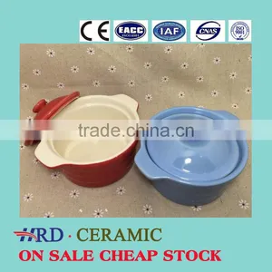 Stocked Industrial Ceramic Soup Pot Milk Pot Dessert Bowl thumbnail-1