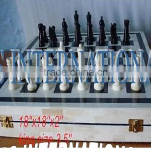 Bone,Horn Chess Set thumbnail-1