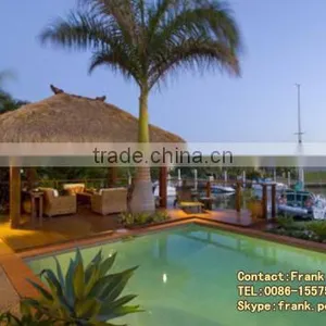 Recyclable Anti-UV Fireproof Plastic Artificial Synthetic Thatched Cottage Ireland thumbnail-1