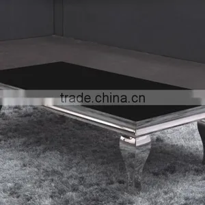 C8028 Living Room Furniture Centre Glass Table Design thumbnail-2