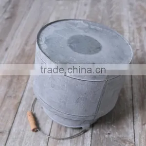 Garden Flowers Indoor Decorative Planter Pot Metal Decorative Planters thumbnail-3