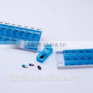 Hot Sell Plastic 14 Compartment Pill Box / Plastic 14 Compartment Pill Box thumbnail-2