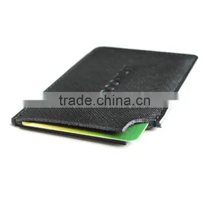 Custom Portable Card Holder/ Leather Card Holder Wallet From Italy thumbnail-3
