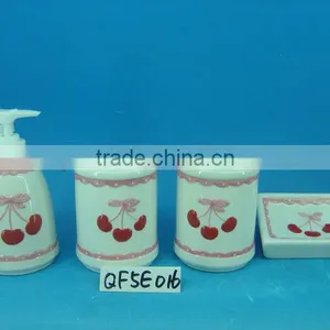 Bulk Ceramic Bathroom Accessory Sets thumbnail-1